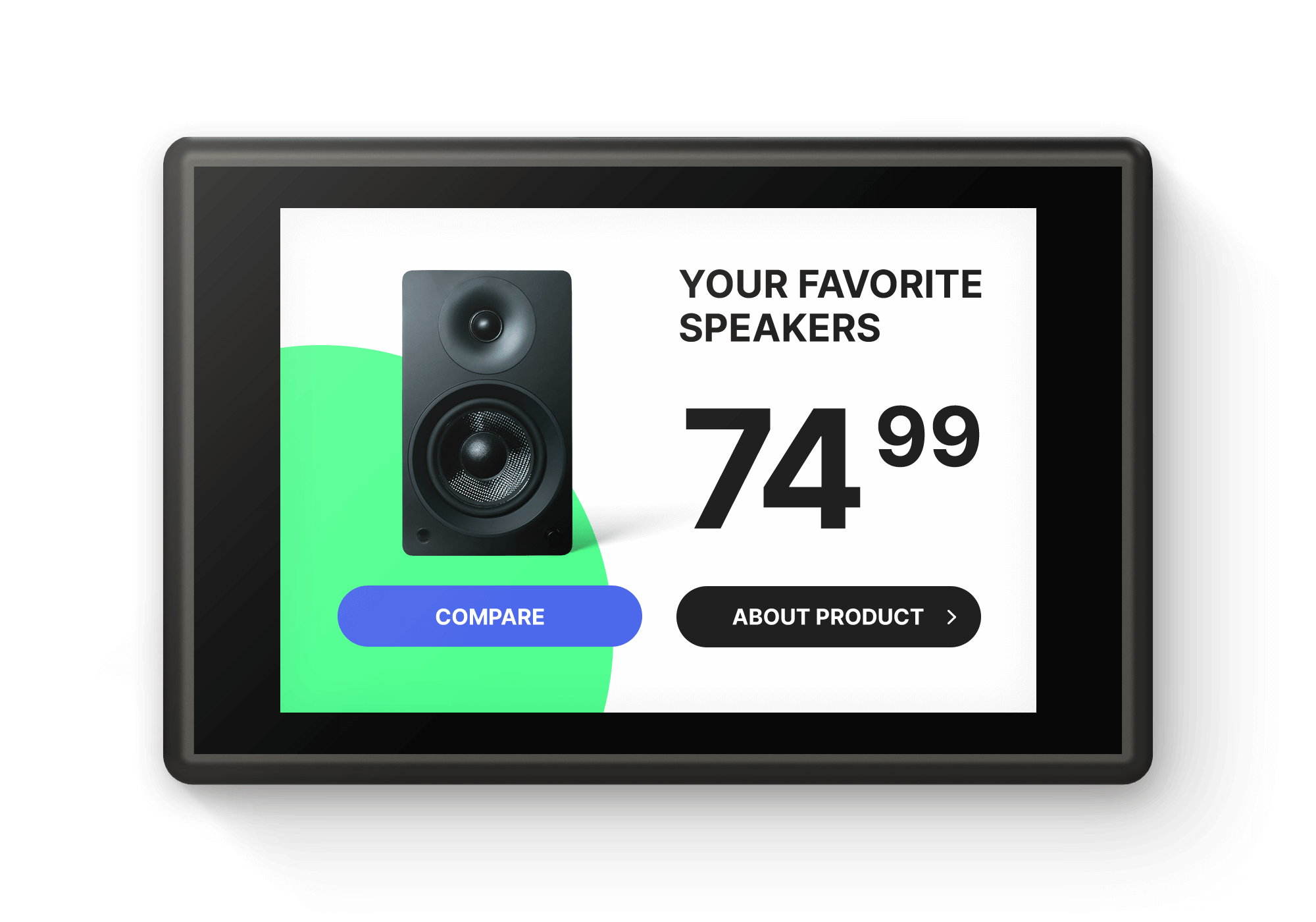 Electronics stores - VIVID TECH smart shelf labels